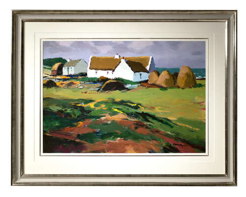 Donald McIntyre (1923 - 2009)  Oil on Board